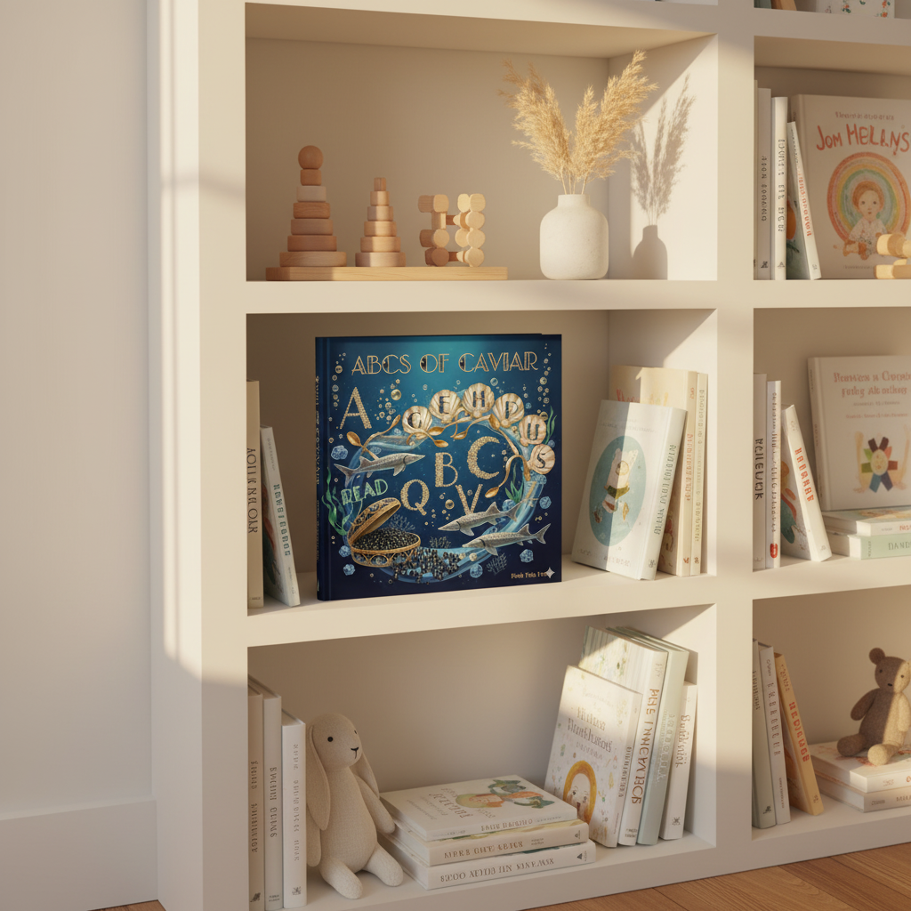 Luxury bookshelf display