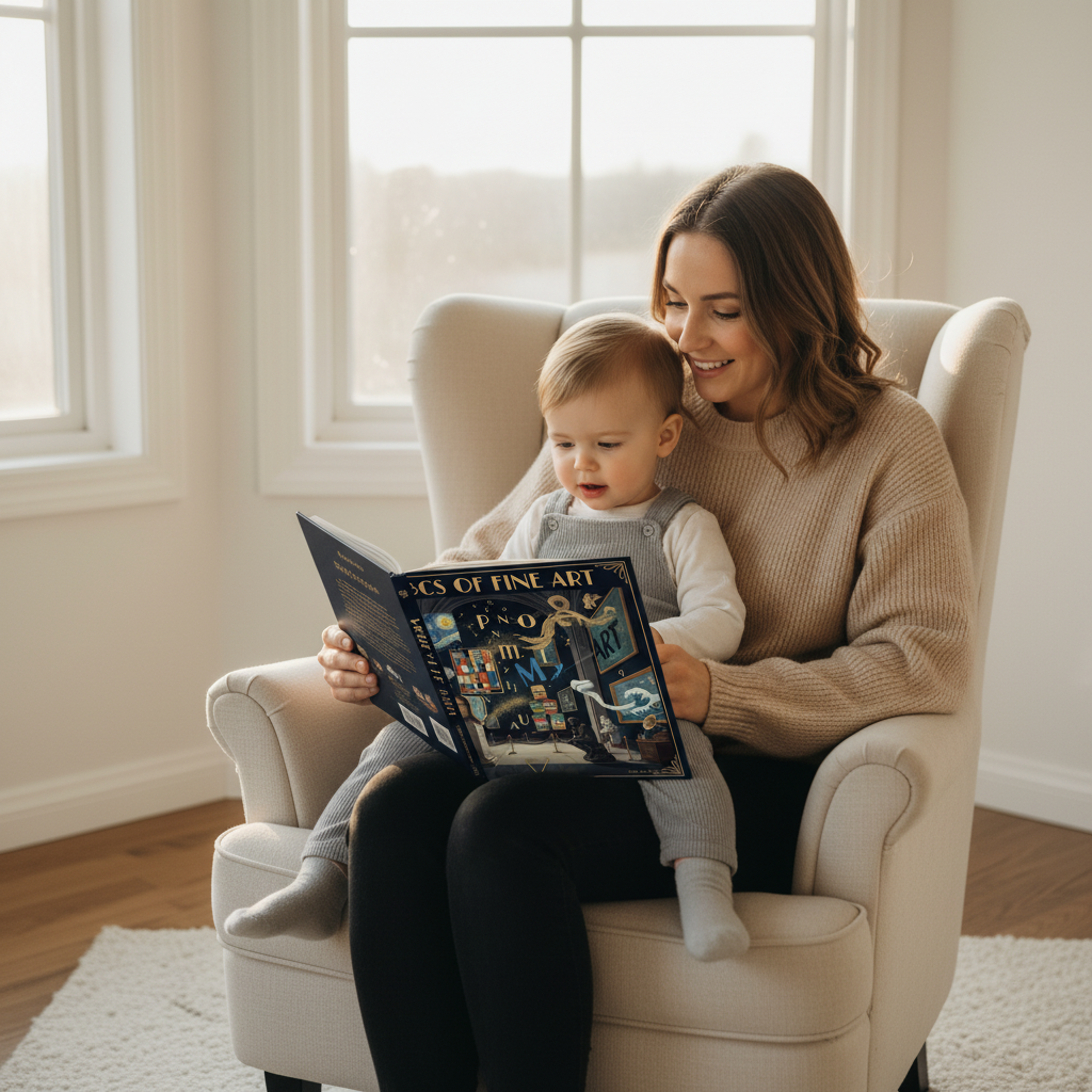 Parent reading to child