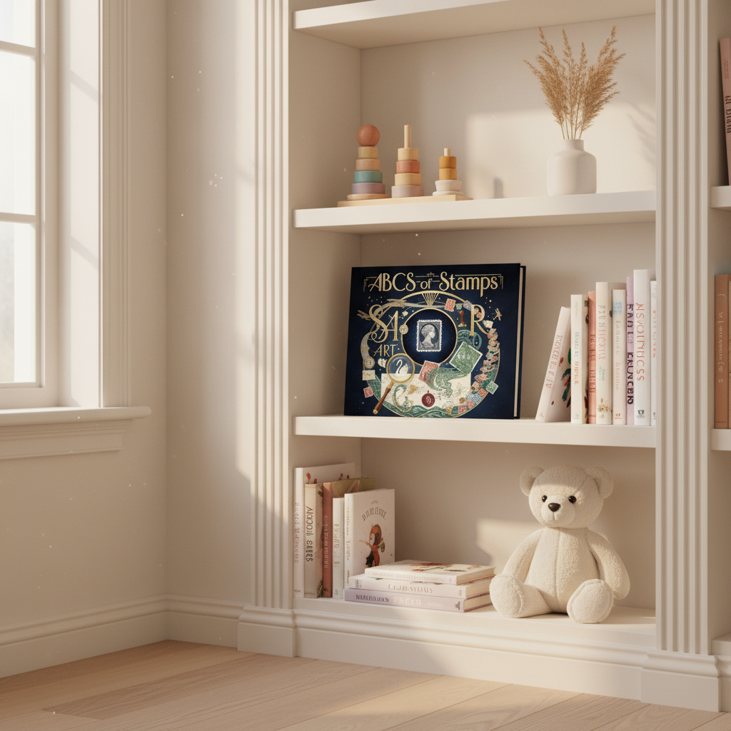 Luxury bookshelf display