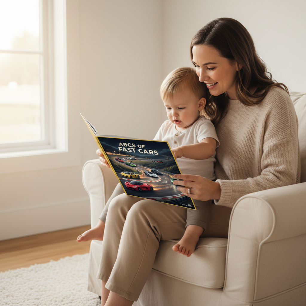 Parent reading to child