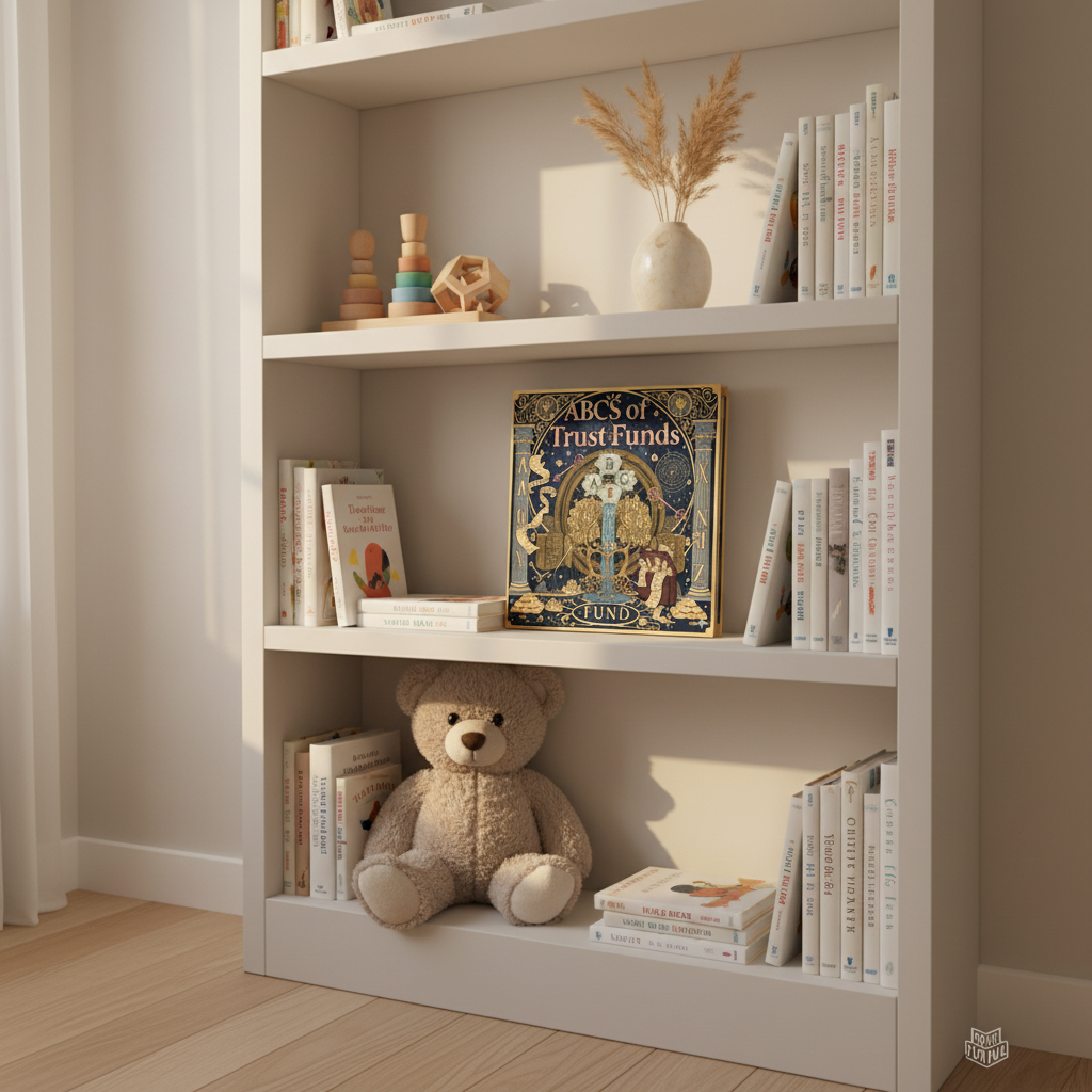 Luxury bookshelf display
