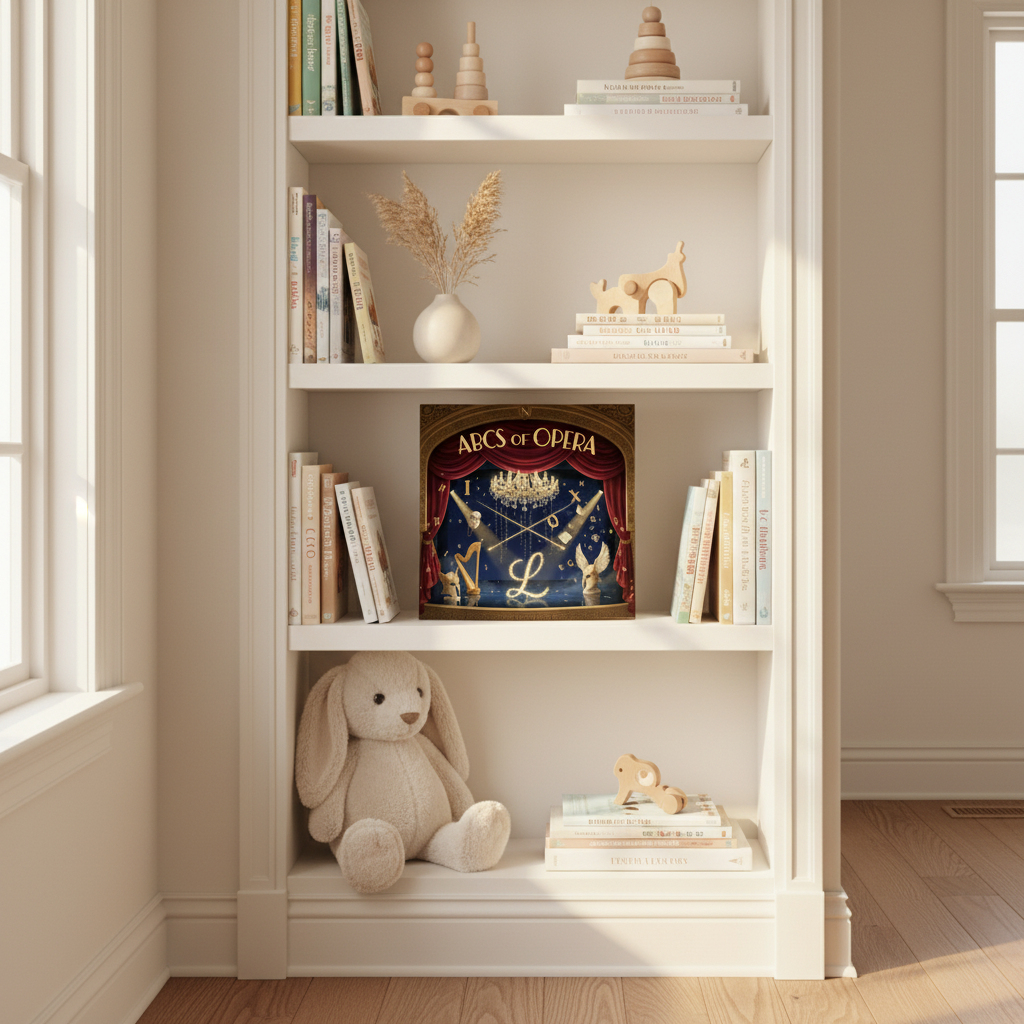 Luxury bookshelf display